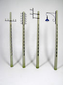 1/35 Miniart Concrete Telegraph Poles (4 diff. types)
