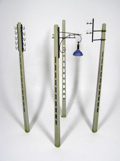 1/35 Miniart Concrete Telegraph Poles (4 diff. types)
