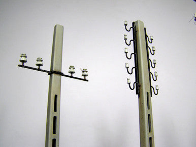1/35 Miniart Concrete Telegraph Poles (4 diff. types)