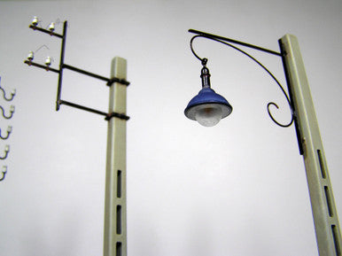 1/35 Miniart Concrete Telegraph Poles (4 diff. types)