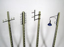 1/35 Miniart Concrete Telegraph Poles (4 diff. types)