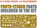 1/35 Miniart M4 Quad Maxim AA Machine Gun