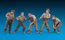 1/35 Miniart German Tank Repair Crew (5) w/Tools (Special Edition)