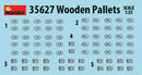 1/35 Miniart Wooden Type Pallets (12)