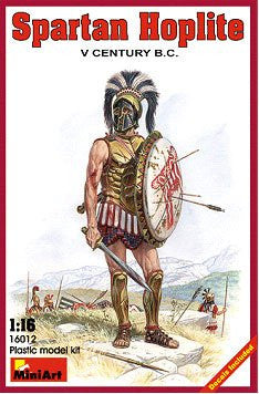 1/16 Miniart V Century BC Spartan Hoplite