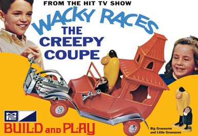 1/32 MPC Wacky Races: Creepy Coupe w/Big & Little Gruesome Figures (Snap)