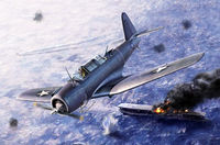 SB2U-3 Vindicator Battle of Mi