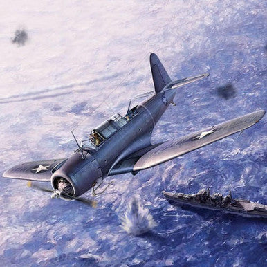 1/48 Academy  USN SB2U-3 Battle of Midway 80th Anniversary