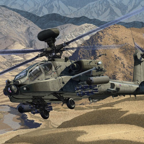 Ah-64D Brit Army Afganistan