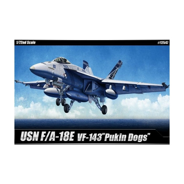 Academy USN F/A-18E VF-143 "Pukin Dogs