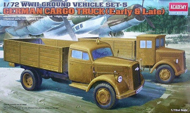 1/72 Academy German Cargo Truck E/L