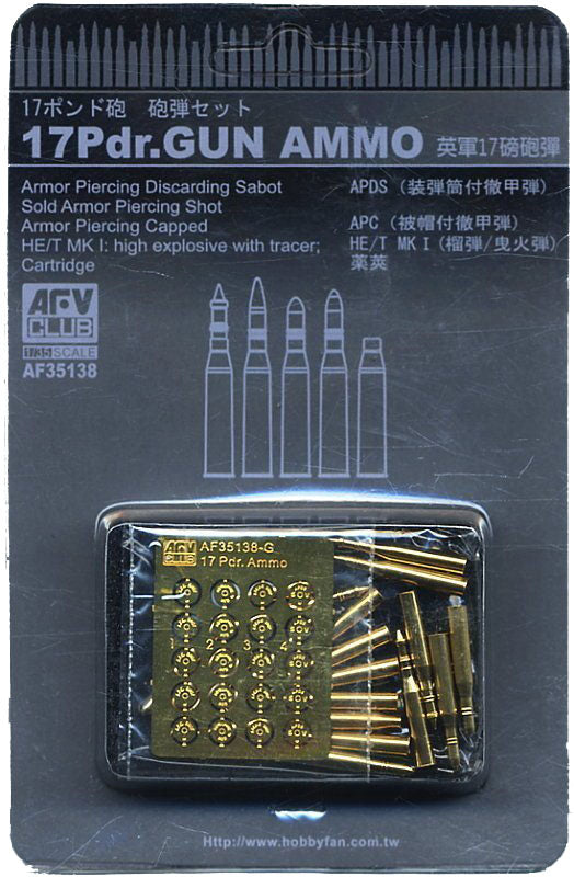 17-Pdr Gun Ammo (Brass)