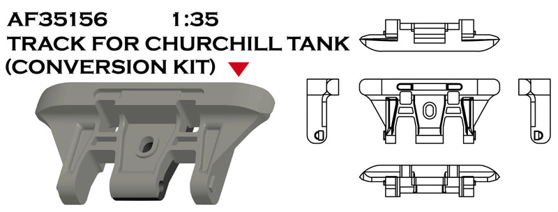 British Churchill Type T144 Dbl Pin Workable Track Links