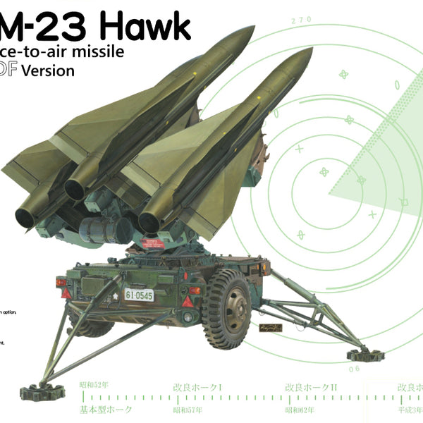 MIM23 Hawk JGSDF Version Surface-to-Air Missile