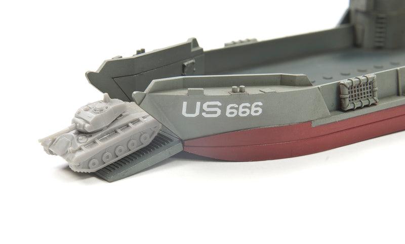 USN LCT MK 6 501 Class Landing Craft Tank 1943-45 (2 Kits)