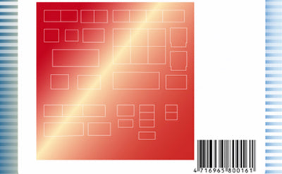 Sticker Anti. Reflection Coating Lens, for M1A1/M1A2 Abrams