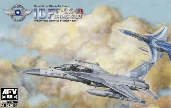 AFV Club AR48109 IDF F-CK-1D Ching-Kuo (Two Seat)