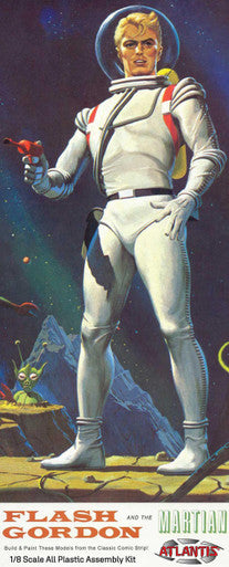 1/8 Atlantis Models Flash Gordon & The Martian Plastic Model Kit