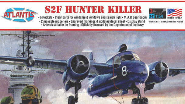 Atlantis Models S2F Hunter Killer Aircraft (formerly Aurora)
