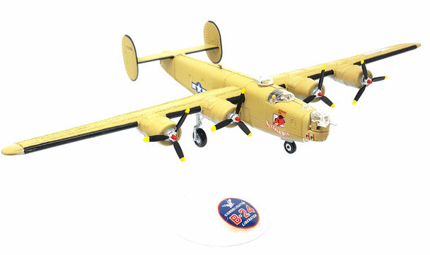 Atlantis B-24J Liberator Bomber Buffalo Bill Models Plastic Model Kit