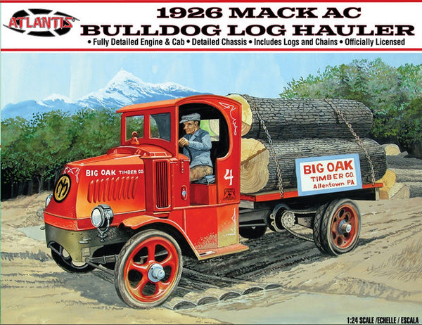Atlantis Models 1926 Mack Bulldog Log Hauler