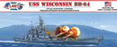 1/600 Atlantis USS Wisconsin BB64 Battleship (formerly Monogram)