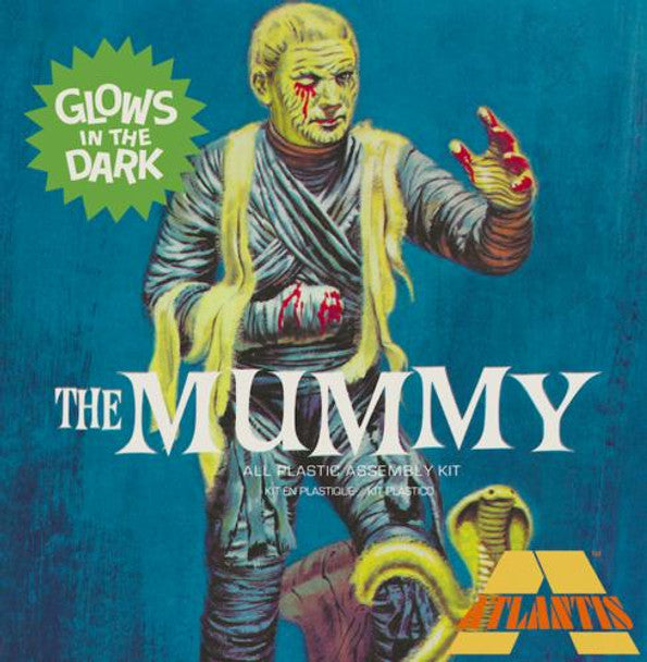 Atlantis Models Lon Chaney Jr. Glow The Mummy Plastic Model kit