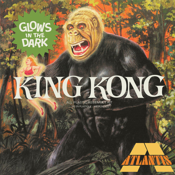 Atlantis Models King Kong Glow-in-the-Dark (Formerly Aurora)