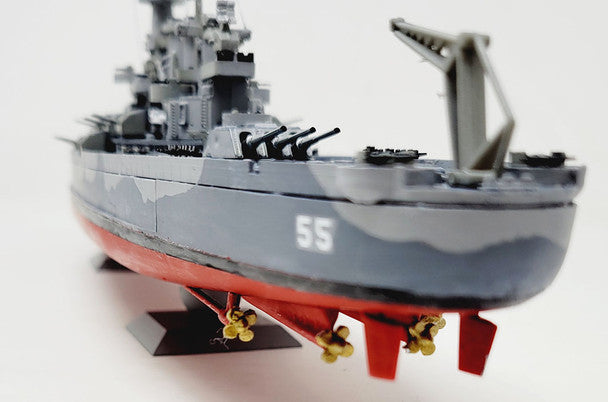 Atlantis Models USS North Carolina BB-55 The Showboat Battleship Plastic Model Kit
