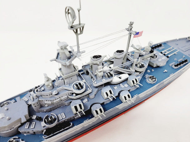 Atlantis Models USS North Carolina BB-55 The Showboat Battleship Plastic Model Kit