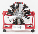 Atlantis Models Wright Cyclone Engine 1/12 scale Plastic Model Kit