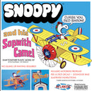 Atlantis Models Snoopy and his Sopwith Camel with Motor SNAP Plastic Model Kit
