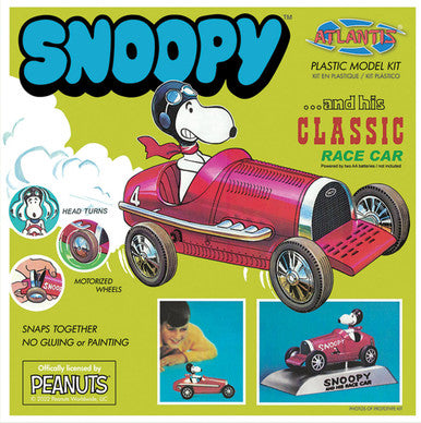 Atlantis Snoopy & His Race Car (Snap) (formerly Monogram)