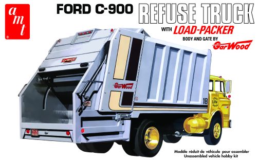 Ford C-900 Garwood Garbage Truck with Load Packer