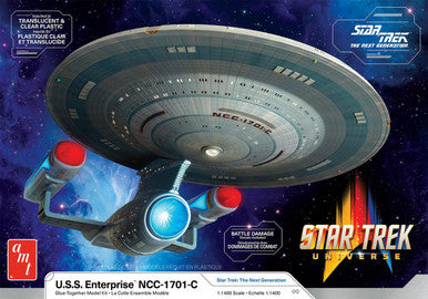 1/1400 AMT Star Trek USS Enterprise NCC-1701C Plastic Model Kit