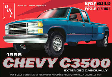1/25 AMT 96 Chevy C-3500 Dually PUEs Bld