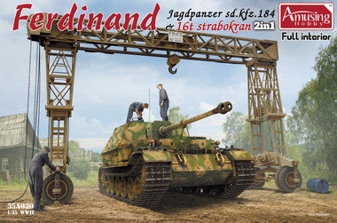 Sd.Kfz.184 Ferdinand & strabok