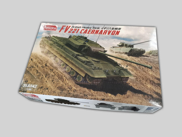 FV221 Caernarvon British Heavy Tank Plas