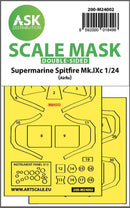 1/24 Art Scale Spitfire Mk.IX double-sided masks for Airfix