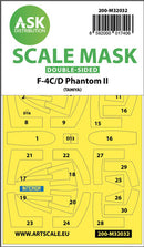 1/32 Art Scale F-4C/D Phantom double-sided mask for Tamiya