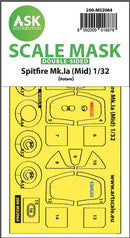 1/32 Art Scale Spitfire Mk.Ia (mid) double-sided express fit and self adhesive mask for Kotare