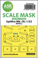 1/32 Art Scale Spitfire Mk.IXc double-sided fit mask for Revell