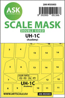 1/35 Art Scale UH-1C double-sided painting mask for Academy