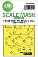 1/35 Art Scale Fw 190A-6 one-sided painting mask for Border Model