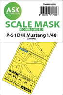 1/48 Art Scale P-51D/K Mustang double-sided mask for Eduard
