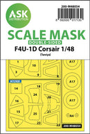 1/48 Art Scale F4U-1D Corsair double-sided express mask for Tamiya