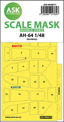 1/48 Art Scale AH-64 double-sided mask for Academy