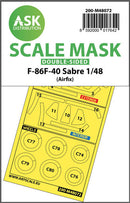 1/48 Art Scale F-86F-40 Sabre double-sided mask for Airfix