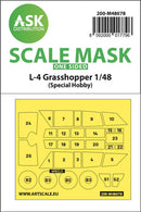 1/48 Art Scale L-4 Grasshopper one-sided self-adhesive mask for Special Hobby