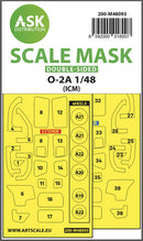1/48 Art Scale O-2A double-sided mask self-adhesive, pre-cutted for ICM